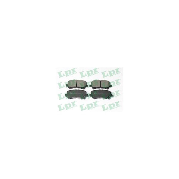 Bromsbeläggsats, Bakaxel Lpr 05P2242 LPR