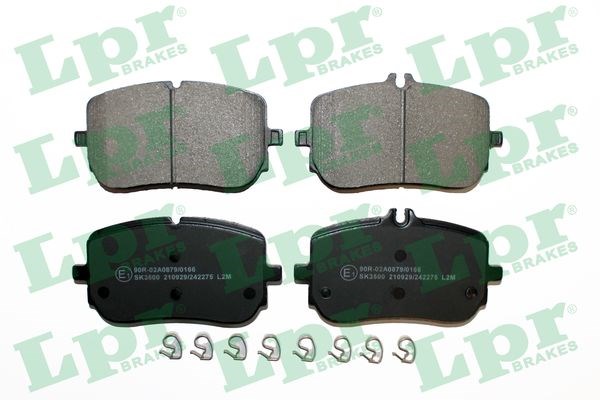 Bromsbeläggsats, Framaxel Lpr 05P2275 LPR