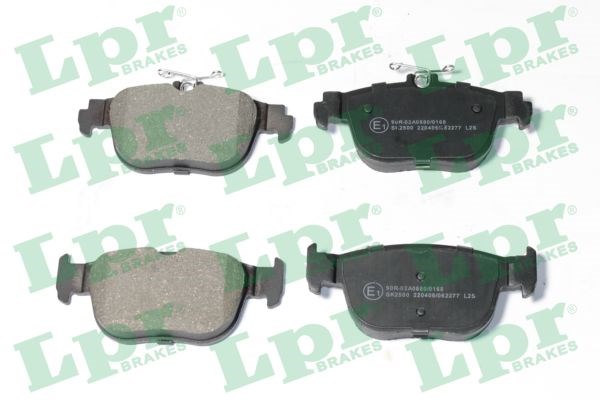 Bromsbeläggsats, Bakaxel Lpr 05P2277 LPR