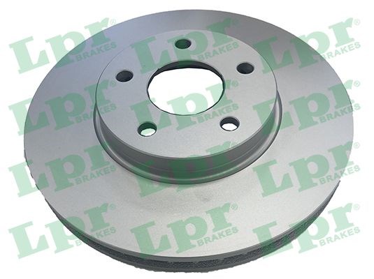 Bromsskiva Ventilerad, Framaxel Lpr Total coated F1067VR LPR