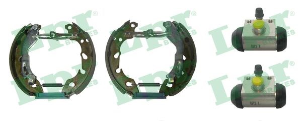 Bromsbackar, sats, Bakaxel Lpr OEK847 LPR