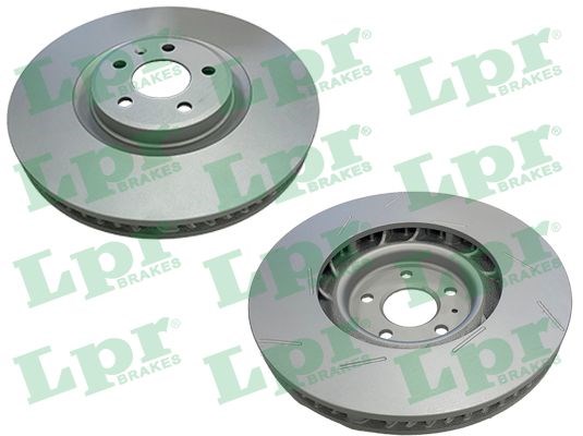 Bromsskiva Ventilerad, framaxel höger Lpr Total coated P2029VR LPR
