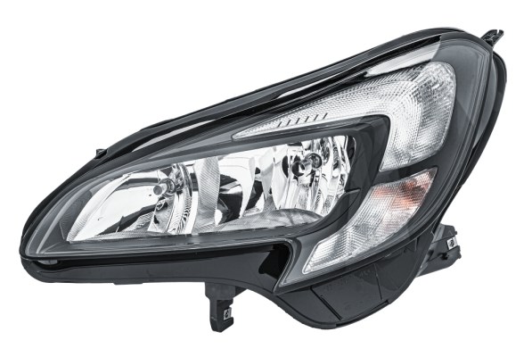 Strålkastare 12V, Vänster Hella 1EF 011 830-011 HELLA