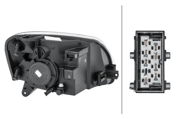 Strålkastare 12V, Vänster Hella 1EG 010 196-011 HELLA