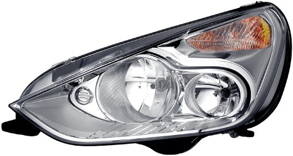 Strålkastare 12V, Höger Hella 1EJ 009 250-741 HELLA