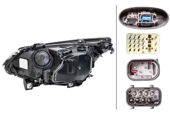 Strålkastare 12V, Höger Hella 1EL 163 074-011 HELLA Strålkastare 12V, Höger Hella 1EL 163 074-011 HELLA