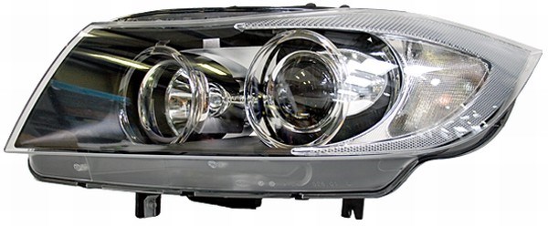 Strålkastare 12V, Höger Hella 1EL 354 687-021 HELLA