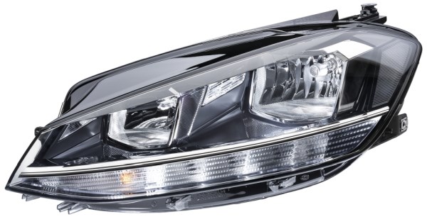 Strålkastare 12V, Vänster Hella 1LB 013 924-031 HELLA