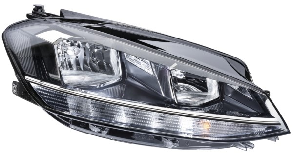 Strålkastare 12V, Höger Hella 1LB 013 924-041 HELLA