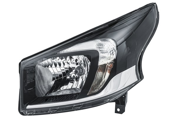 Strålkastare 12V, Vänster Hella 1LE 011 565-131 HELLA