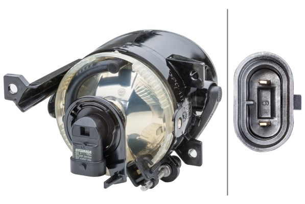 Dimljus 12V, Vänster Hella 1N0 271 289-411 HELLA