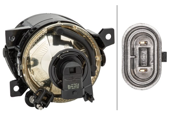 Dimljus 12V, Höger Hella 1N0 271 295-421 HELLA