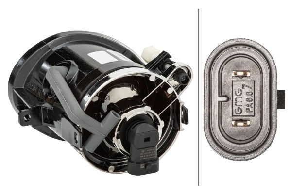Dimljus 12V, Höger Hella 1N0 354 682-021 HELLA