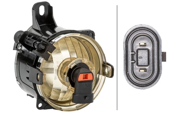 Dimljus 12V, Vänster Hella 1N0 354 824-011 HELLA