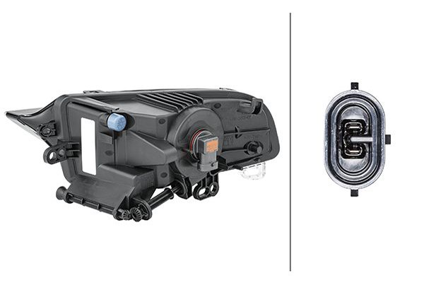 Dimljus 12V, Höger Hella 1NE 010 832-341 HELLA