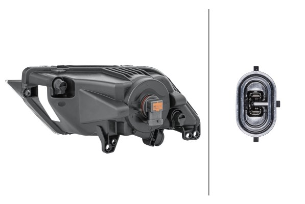 Dimljus 12V, Höger Hella 1NE 011 077-021 HELLA