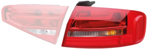 Baklykta 12V, Höger Hella 2VA 010 914-101 HELLA