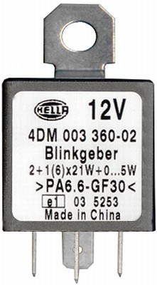 Blinkerenhet 12V Hella 4DM 003 360-021 HELLA