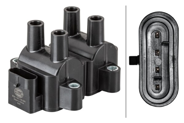 Tändspole 12V Hella 5DA 193 175-391 HELLA