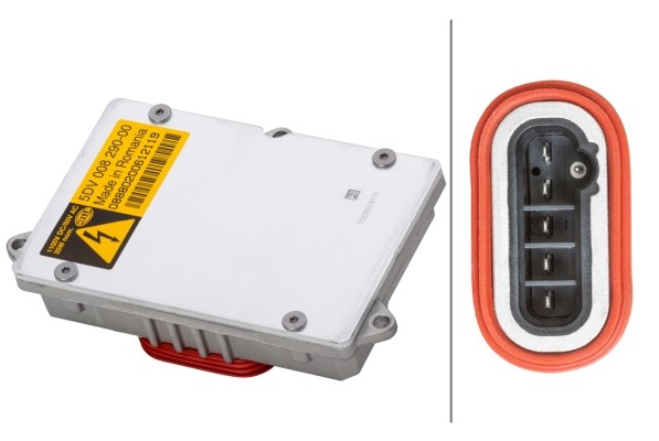 Förkopplad gasutledningslampa 12V Hella 5DV 008 290-004 HELLA