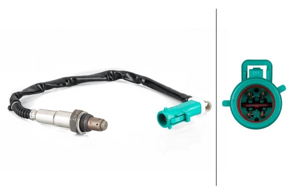 Lambdasond, Fram, Höger fram Hella 6PA 358 103-211 HELLA