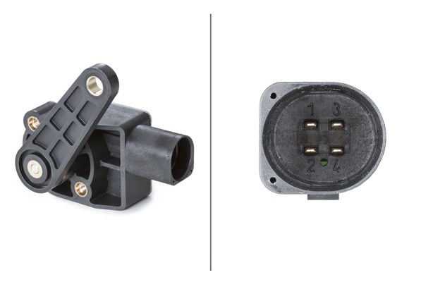 Sensor, Xenonljus (lysviddsreglering), Bakaxel, Framaxel, Fram el HELLA