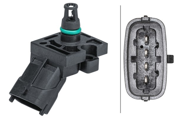Sensor, laddtryck HELLA