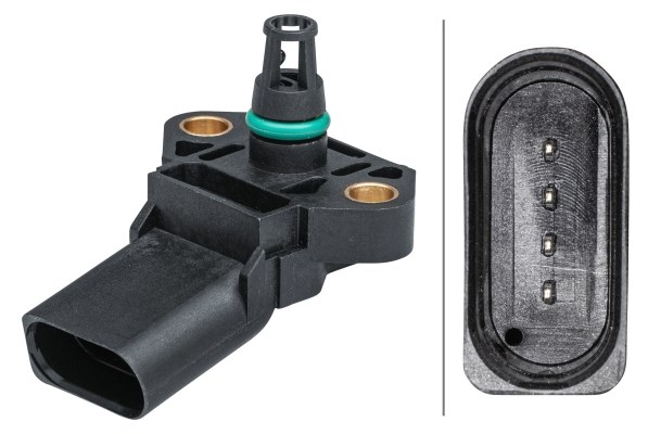 Sensor, laddtryck Hella 6PP 009 403-341 HELLA
