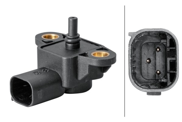 Sensor, laddtryck HELLA