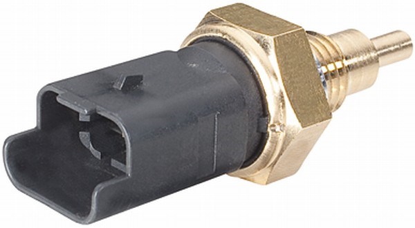 Kylvätsketemperatur-sensor, Bak, Nedre, Upptill Hella 6PT 009 309 HELLA