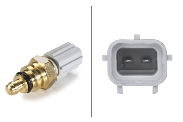 Kylvätsketemperatur-sensor, Nedre Hella 6PT 009 309-781 HELLA
