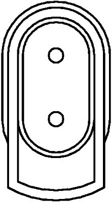 ABS-givare, Sensor, hjulvarvtal, Framaxel, Tvåsidig Hella 6PU 009 HELLA