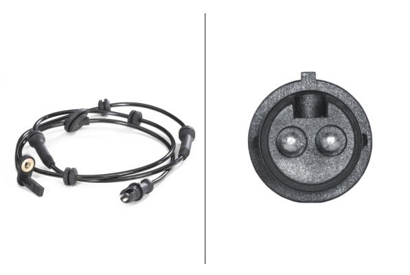 ABS-givare, Sensor, hjulvarvtal, Framaxel, framaxel vänster, Väns HELLA