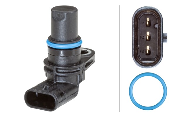 Sensor, kamaxelgivare Hella 6PU 013 122-191 HELLA