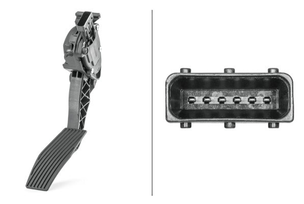 Sensor, gaspedalposition Hella 6PV 009 765-741 HELLA