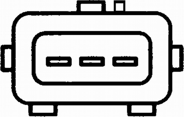 Sensor, gasspjäll 12V Hella 6PX 008 476-331 HELLA