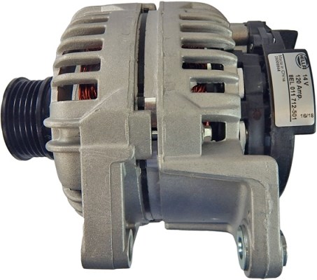 Generator 14V 120A Hella 8EL 011 712-501 HELLA