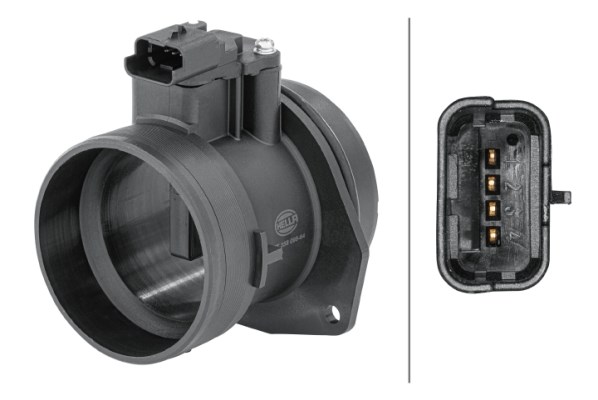 Luftmassemätare Hella 8ET 358 095-641 HELLA