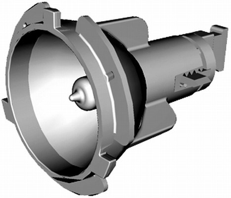 Reflektor, parkeringsljus, Höger, Vänster Hella 9DR 166 634-001 HELLA