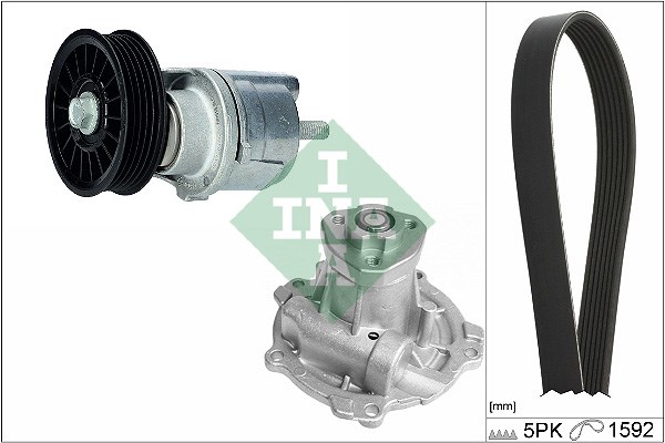 Vattenpump + spårremssats Ina 529 0161 31 INA