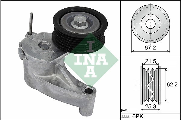 Remsträckare, Drivrem Ina 534 0710 10 INA