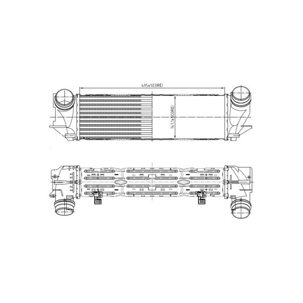 Intercooler Nrf 309065 NRF