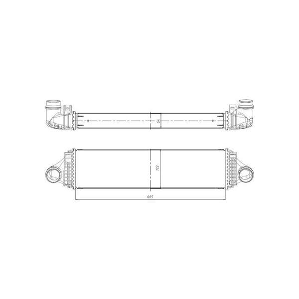 Intercooler Nrf 309067 NRF