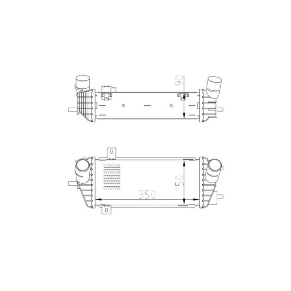 Intercooler Nrf 309070 NRF Intercooler Nrf 309070 NRF