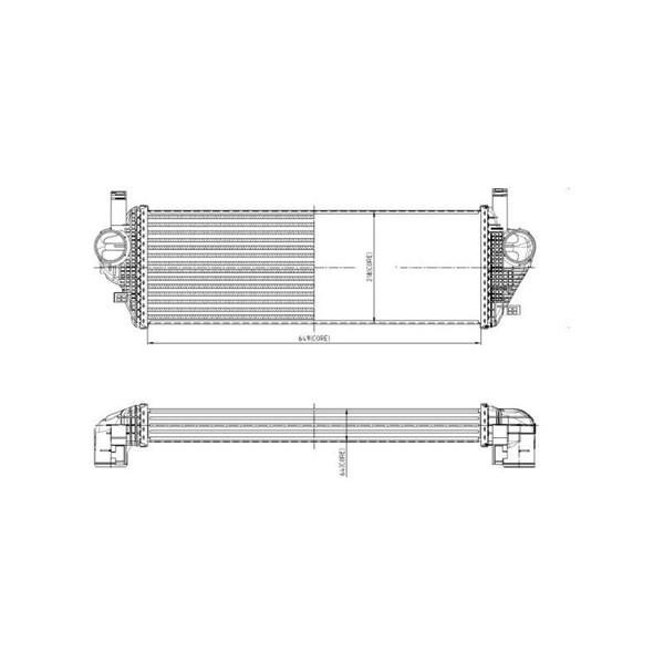 Intercooler Nrf 309074 NRF Intercooler Nrf 309074 NRF