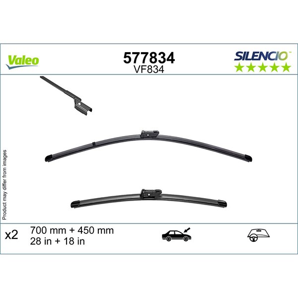 Torkarblad, Fram Valeo 577834 VALEO