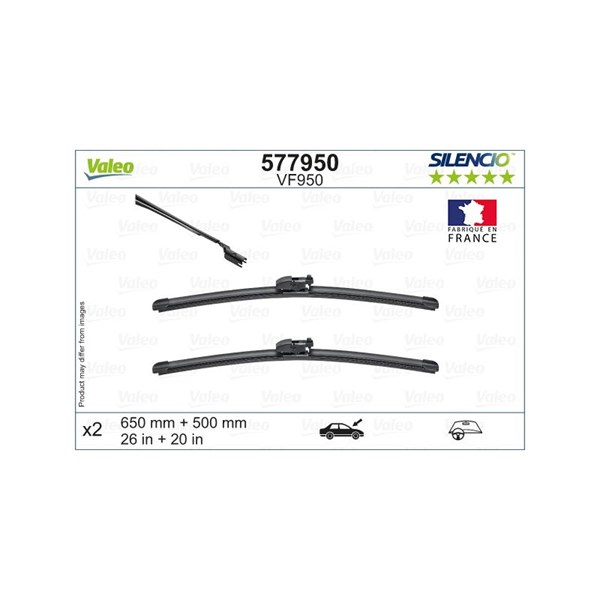Torkarblad, Fram Valeo 577950 VALEO