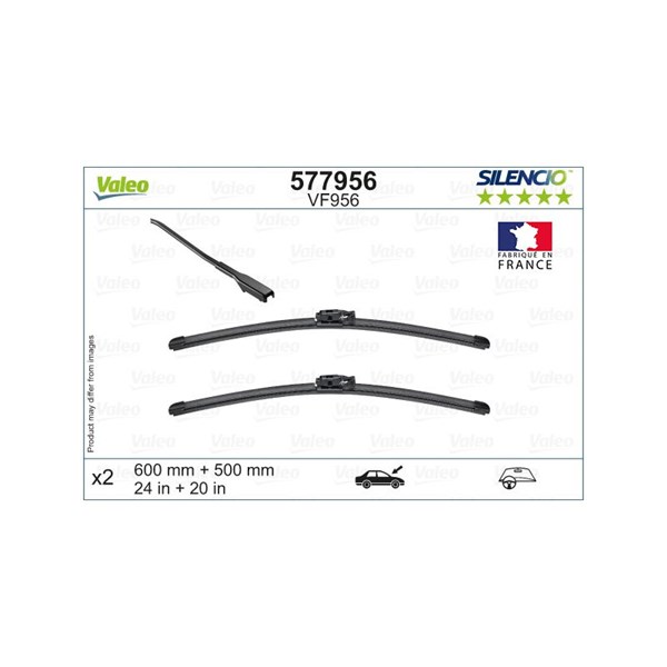 Torkarblad, Fram Valeo 577956 VALEO Torkarblad, Fram Valeo 577956 VALEO