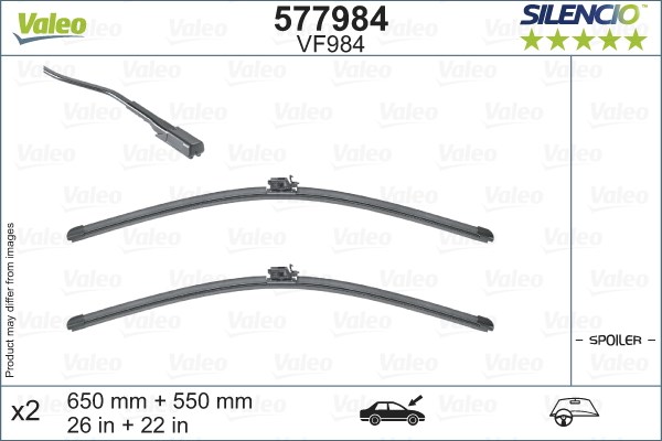 Torkarblad, Fram Valeo 577984 VALEO