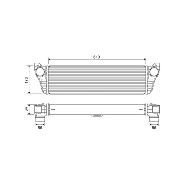 Intercooler Valeo 818322 VALEO